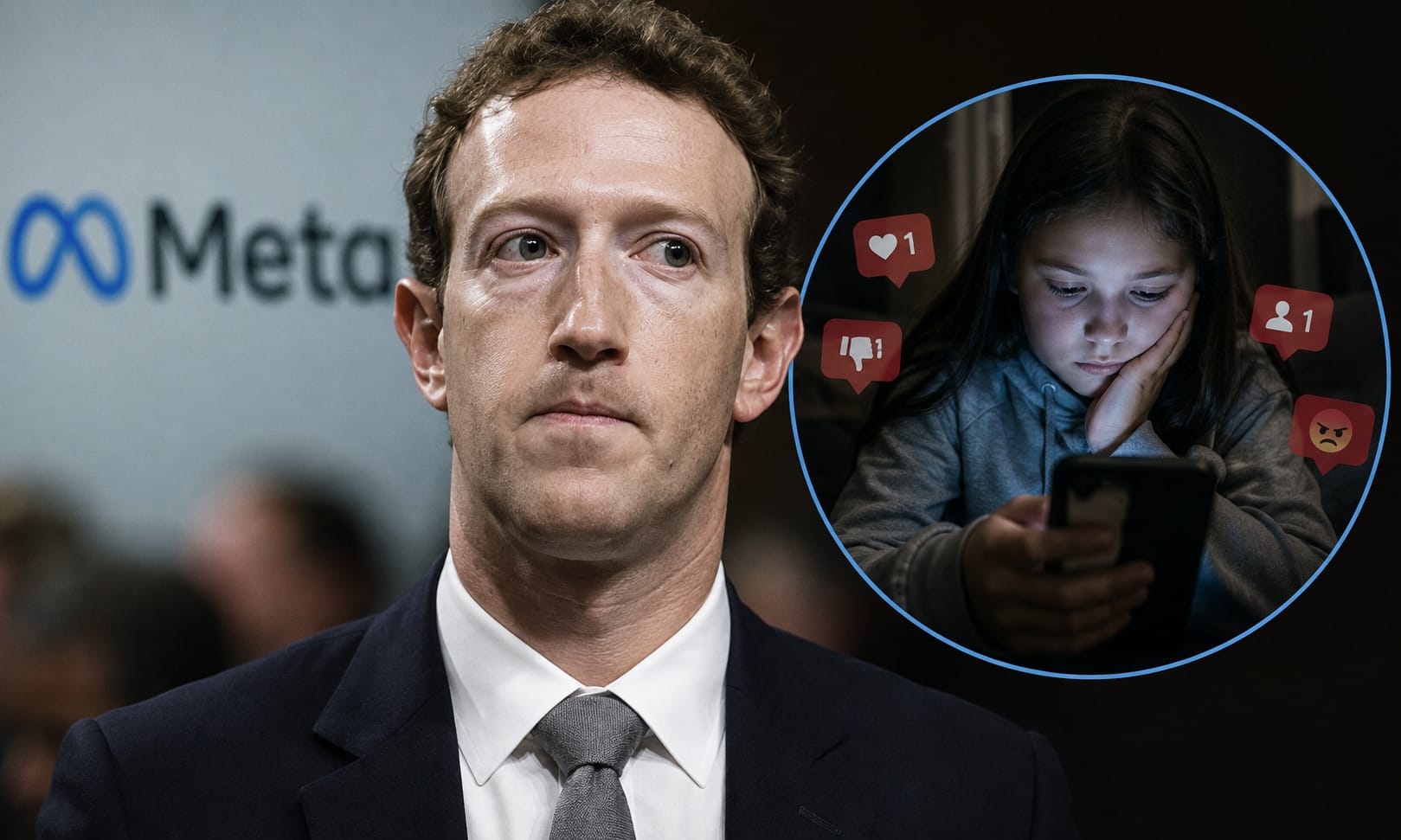 julgamento da Meta sobre redes sociais e crianças